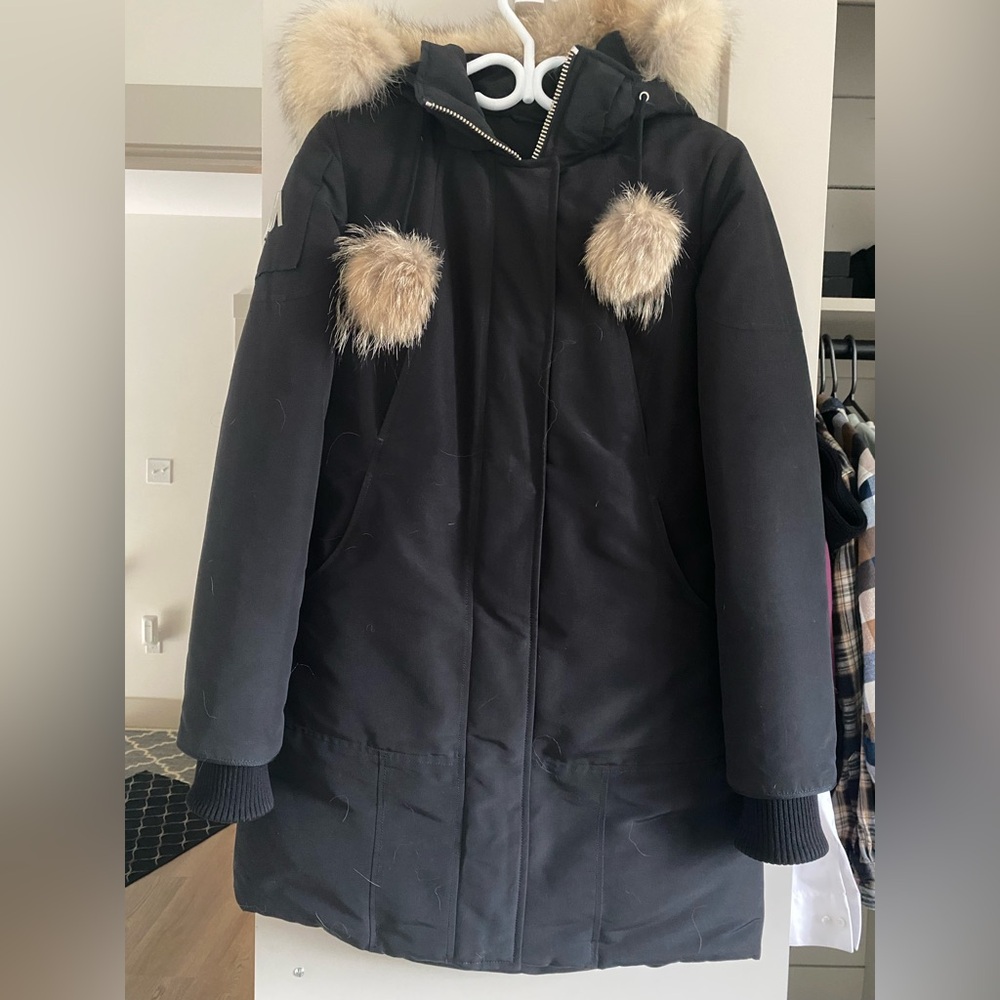 Arctic North Black Parka